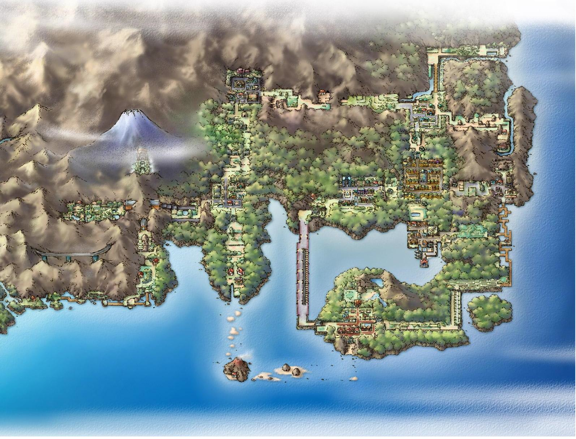 Kanto Map